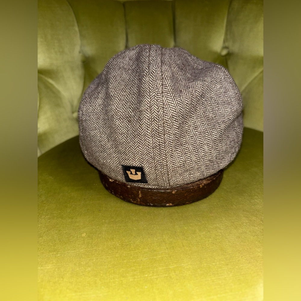 Goorin Bros newsboy Cabbie hat Y2K Golf Brown Medium - Picture 7 of 11
